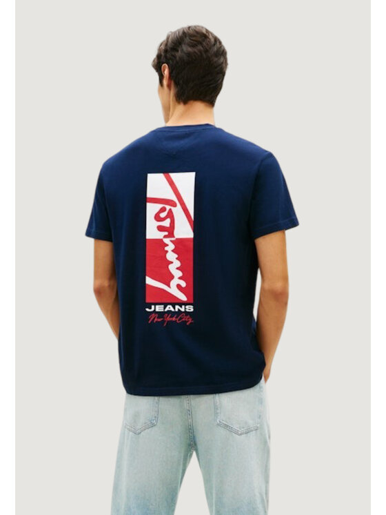 Tommy Jeans Tommy Jeans T-shirt DM0DM22532 Blu Casual Fit