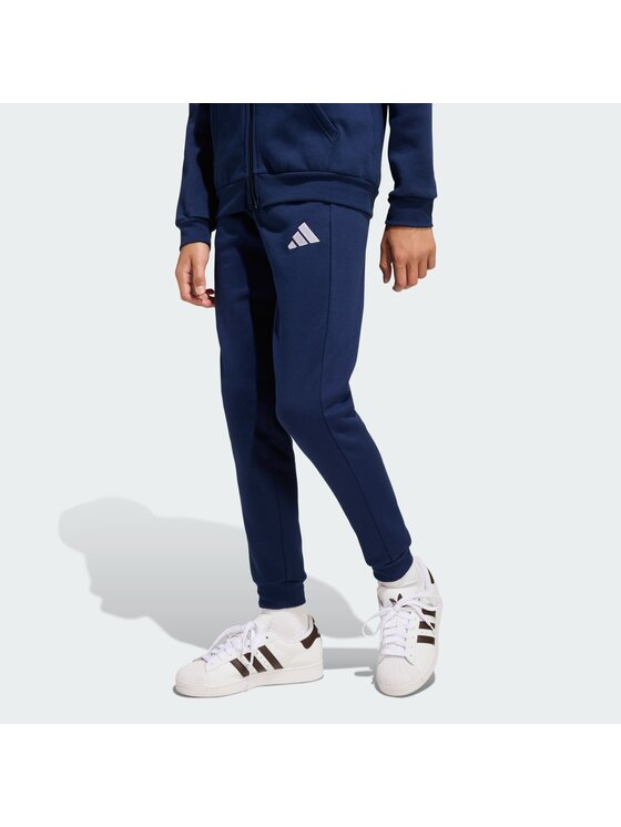 Dziecięce Spodnie dresowe adidas, Rozmiar 11/12Y, Błękitne, 158777