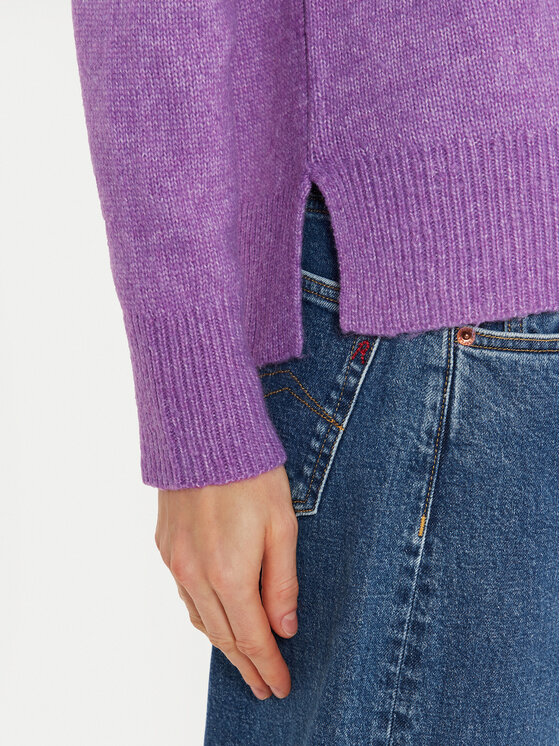 Brave Soul Brave Soul Sweater LK-248CARRY Lila Regular Fit
