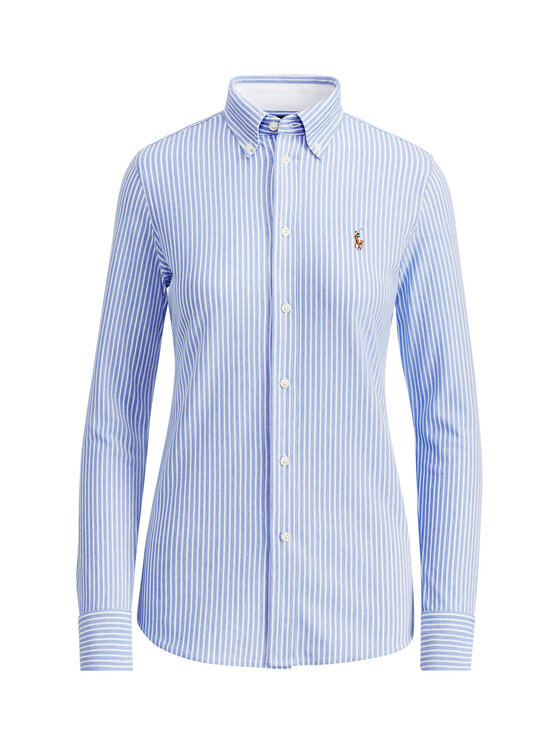 Polo Ralph Lauren Polo Ralph Lauren Srajca Oxford 211664416 Svetlo modra Slim Fit