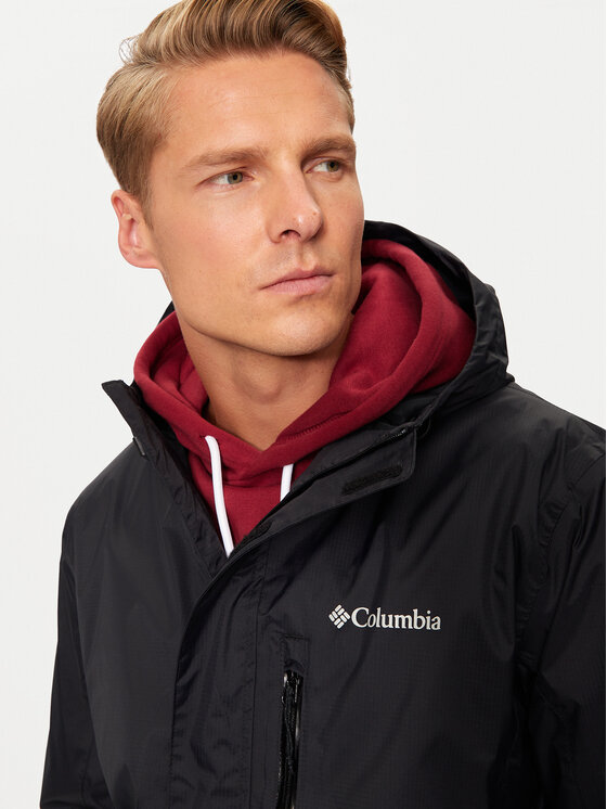 Columbia Columbia Vodootporna jakna Pouring Adventure™ III 2117171 Crna Regular Fit