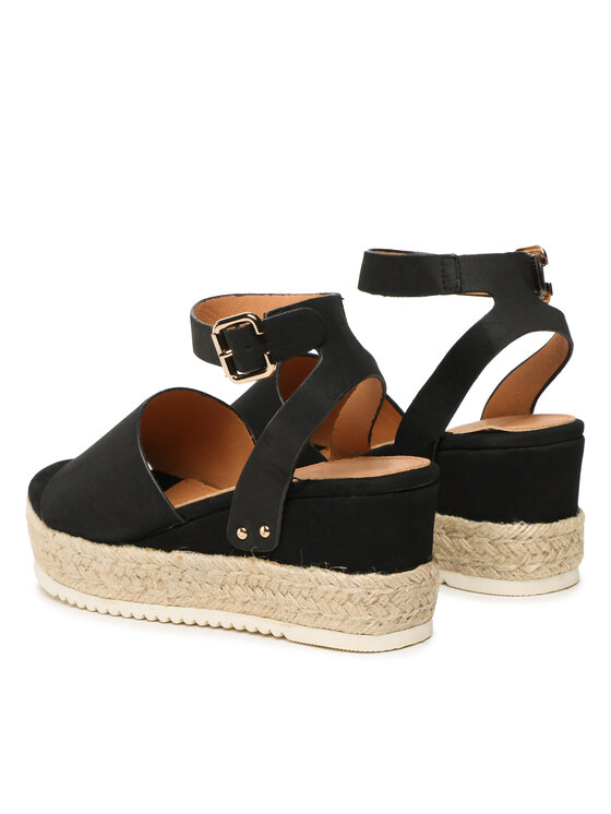 Jenny Fairy Jenny Fairy Espadrilles WS109-07 Schwarz