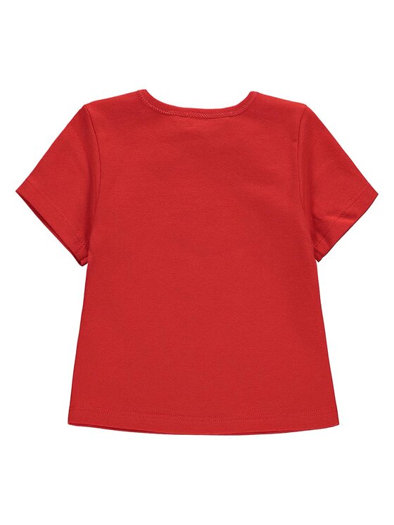 Kanz Kanz T-Shirt 1912871-2550 Czerwony Basic Fit
