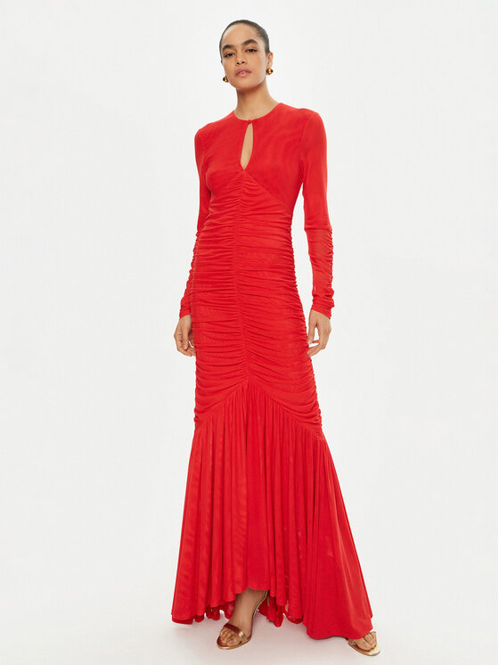 ROTATE Abito da sera 114439 Rosso Regular Fit, taglia : 34