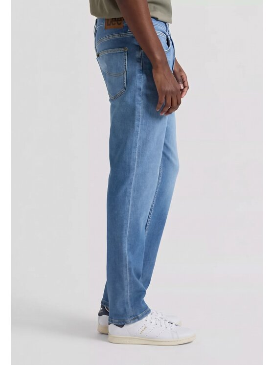Lee Lee Jeansy BROOKLYN Niebieski Straight Fit