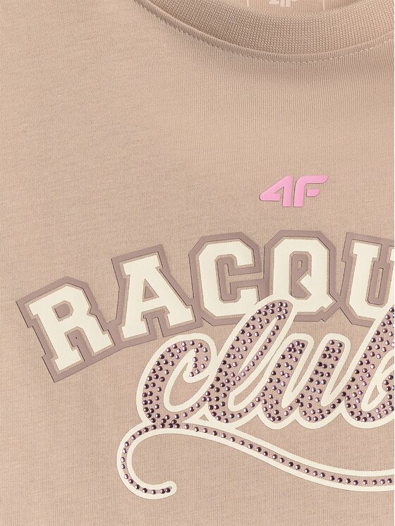 4F 4F T-shirt 4FJRAW26TTSHF4242-83S Marrone Oversize