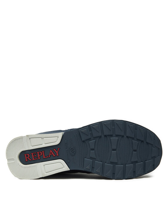 REPLAY REPLAY Снікерcи Adrien Game 4 Lace-Up GMS1D.000.C0055T Cиній