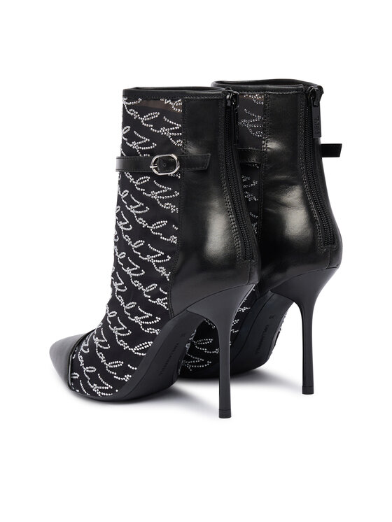 KARL LAGERFELD KARL LAGERFELD Боти Sarabande KL30976 Черен