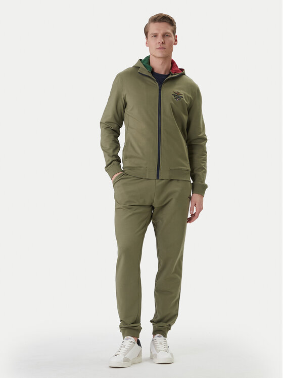 Aeronautica Militare Aeronautica Militare Спортивний костюм 261TF0108UF00674 Зелений Regular Fit