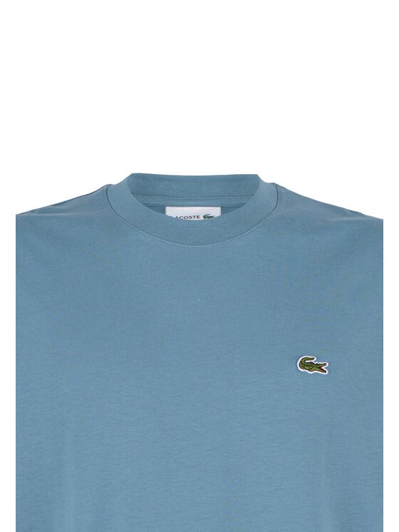 Lacoste Lacoste T-shirt TH7318-HD9 Turchese Regular Fit