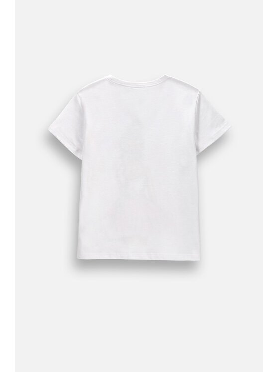 Coccodrillo Coccodrillo T-Shirt ZC6143212VGA-001 Biały Regular Fit