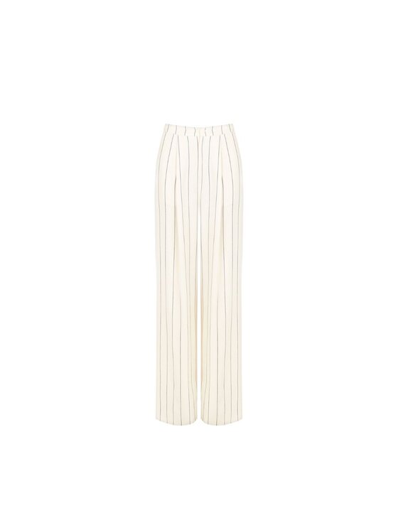 Rinascimento Rinascimento Pantalone da abito Pantalone lino Beige Regular Fit