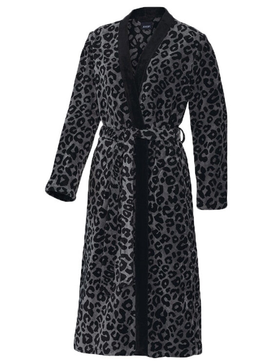JOOP! JOOP! Szlafrok 1666 Czarny Regular Fit