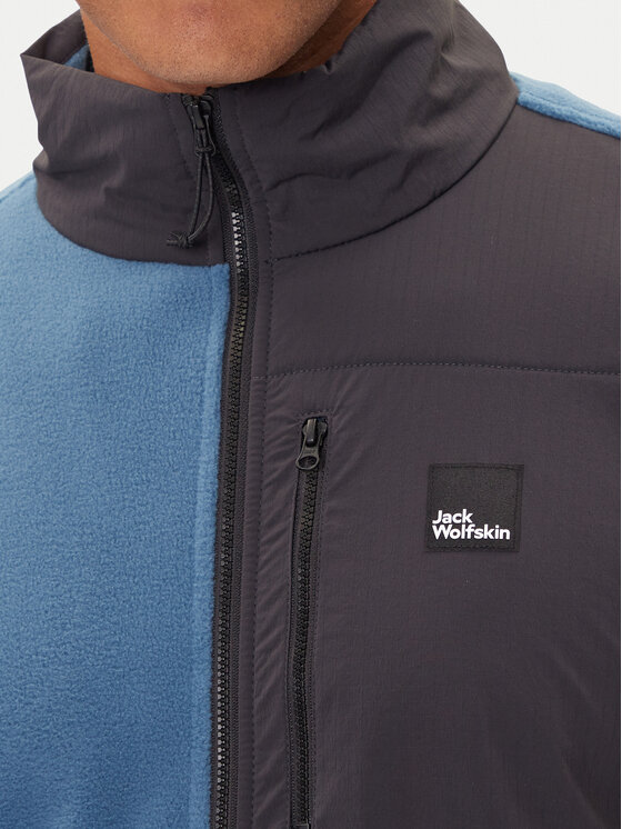 Jack Wolfskin Jack Wolfskin Polar Sumetro Fz A64108 Albastru Relaxed Fit