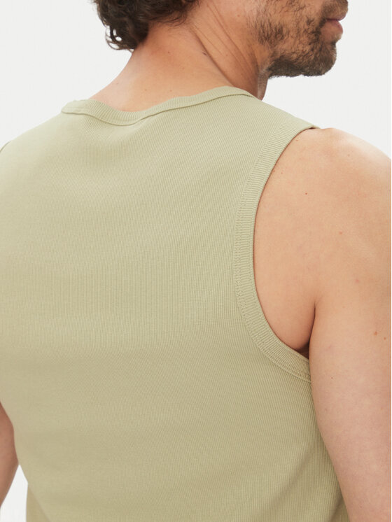HUGO HUGO Tank top marškinėliai Dapota 50542089 Žalia Slim Fit