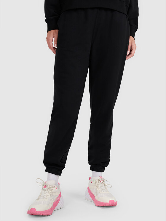4F 4F Pantaloni da tuta 4FWMM00TTROF1138-20S Nero Regular Fit