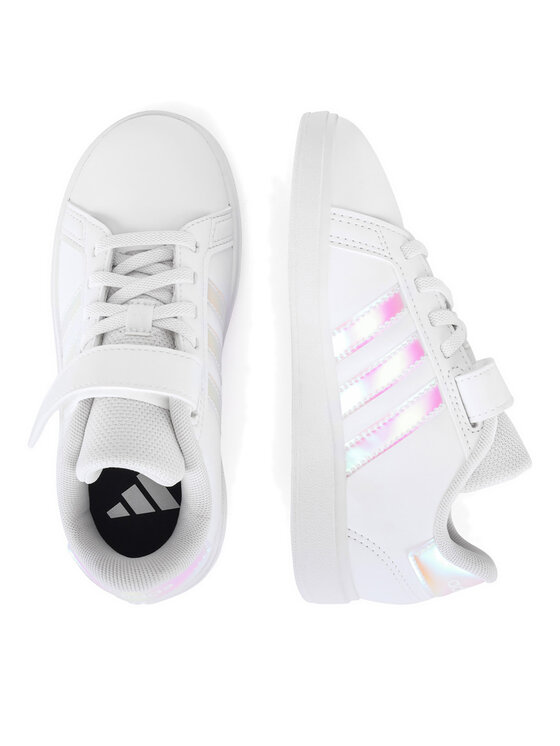 adidas adidas Sneakersy GRAND COURT 2.0 EL IE3851 Biały