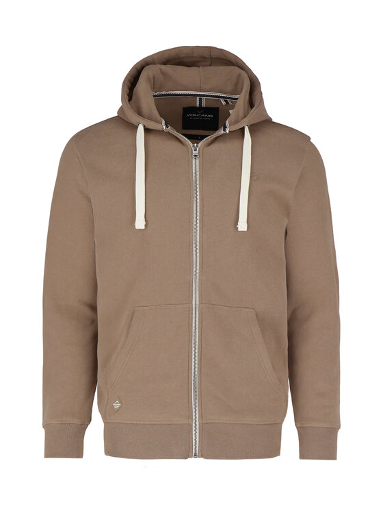 Volcano Volcano Bluza B-STAR Beżowy Regular Fit