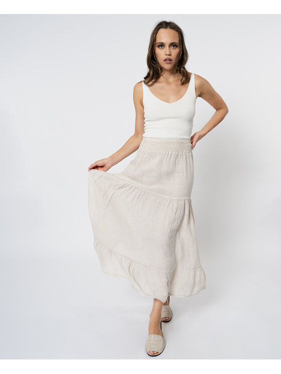 ACANFORA ACANFORA Gonna 5117-BEI Beige Regular Fit