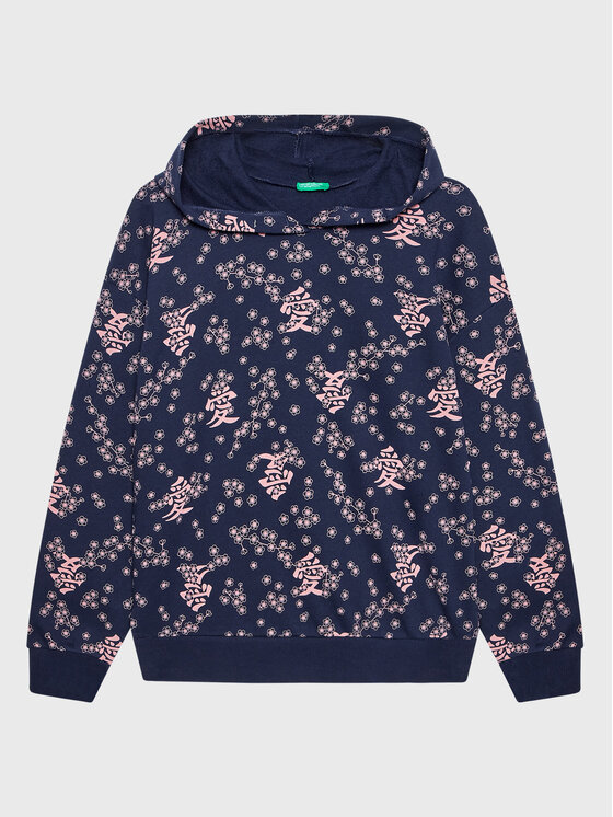 Gyerek Pulóver United Colors Of Benetton, Méret: 168, Sötétkék, 3PK2C201D