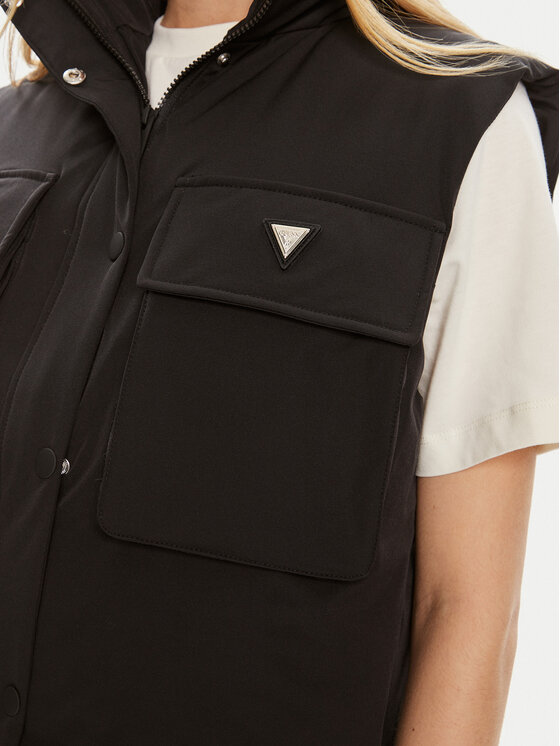 Guess Guess Bodywarmer Aurelie V4YL00 WG982 Schwarz Regular Fit