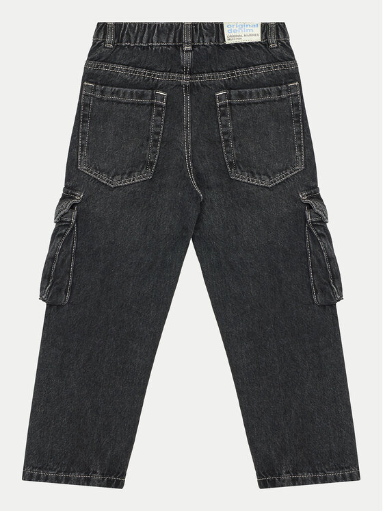 Original Marines Original Marines Blugi DEA2519B Negru Regular Fit