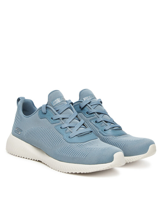 Skechers Skechers Tenisice Bobs Squad-Tough Talk 32504/LTBL Plava