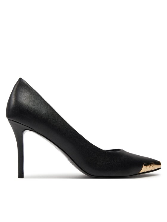 Pantofi cu toc subțire Versace Jeans Couture 76VA3S50 Negru