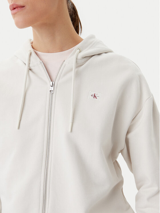 Calvin Klein Jeans Calvin Klein Jeans Majica dugih rukava J20J225367 Bež Regular Fit