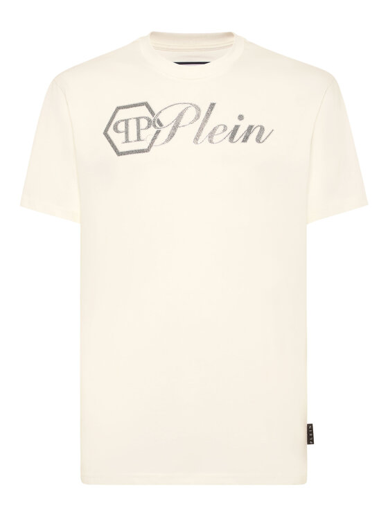 PHILIPP PLEIN PHILIPP PLEIN T-Shirt 27097 Biały Regular Fit