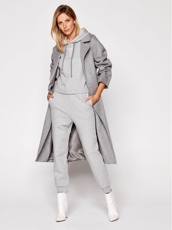 PINKO Pinko Felpa Actors Al 20-21 PRR 1N12XX Y75F Grigio Regular Fit