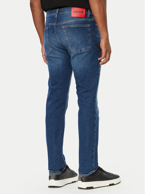 HUGO HUGO Teksad HUGO 708 50561260 Tumesinine Slim Fit
