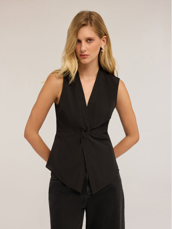 Motivi Motivi Blusa 2712Q001870N033 Nero A-Line Fit