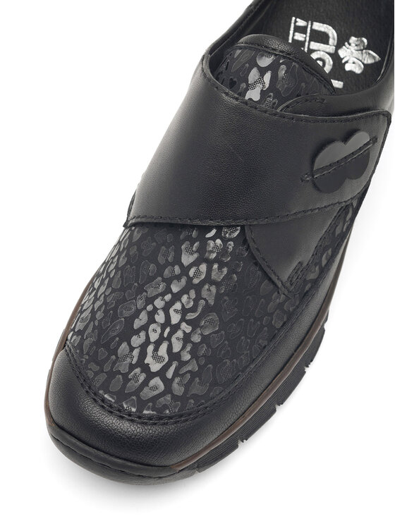 Rieker Rieker Halbschuhe 537C0-00 Schwarz