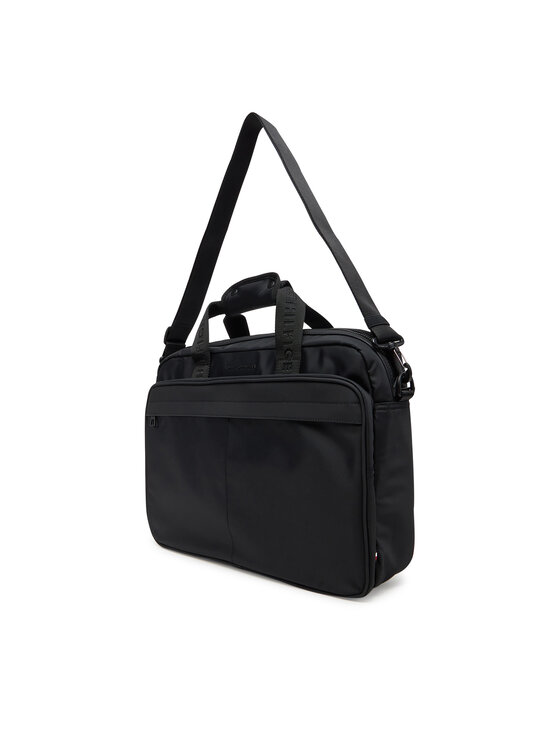 Tommy Hilfiger Tommy Hilfiger Sülearvutikott Th Repreve Computer Bag AM0AM13186 Must