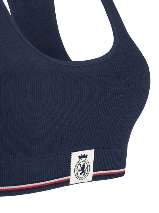 Tommy Hilfiger Tommy Hilfiger Бюстгальтер-топ UW0UW06061 Cиній
