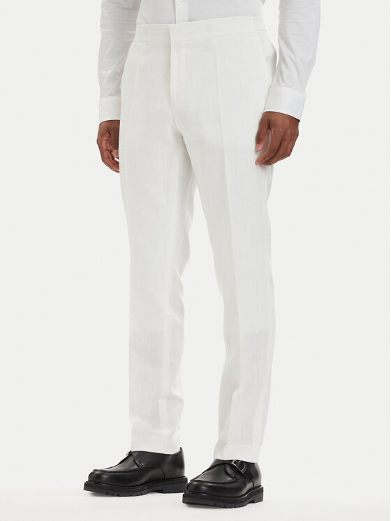 HUGO HUGO Odijelo Henry 50559672 Krem Slim Fit