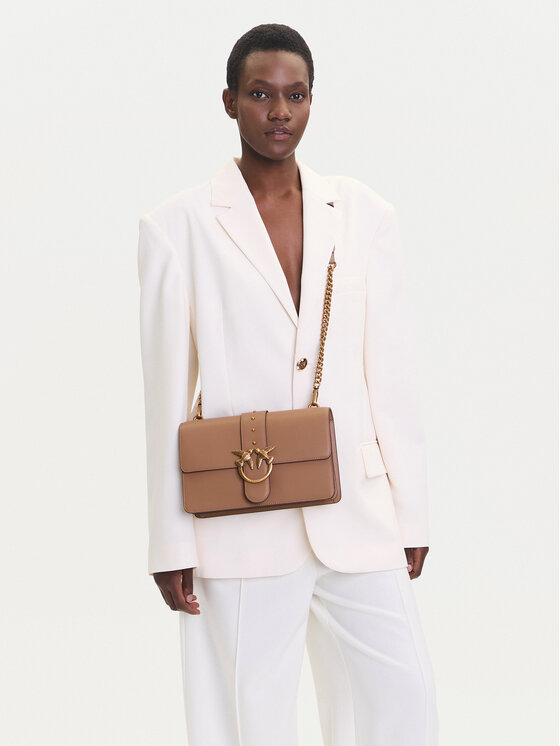 PINKO PINKO Käekott Love One Classic ST.CL Al 25-26 PLTT 105857 A0F1 Beež