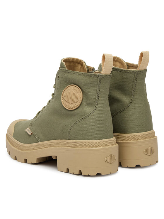 Palladium Palladium Scarponcini Pallabasetwill 96907-333-M Verde