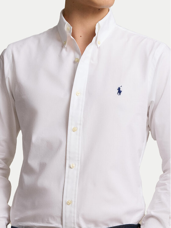 Polo Ralph Lauren Polo Ralph Lauren Cămașă 710928255002 Alb Custom Fit