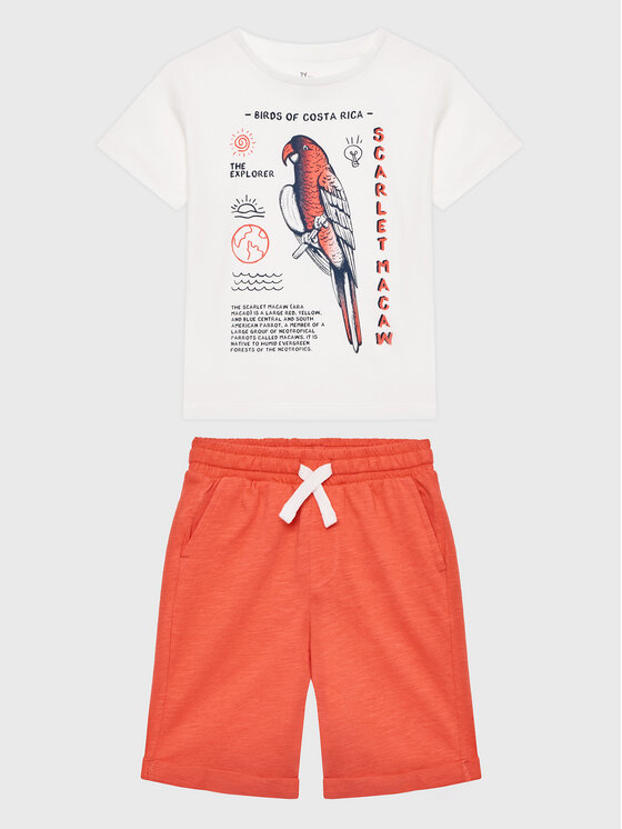 Zippy Súprava Tričko a šortky ZKBAP0602 23009 Ružová Regular Fit