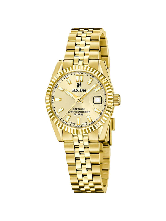 Festina Festina Hodinky F20089-2 Zlatá