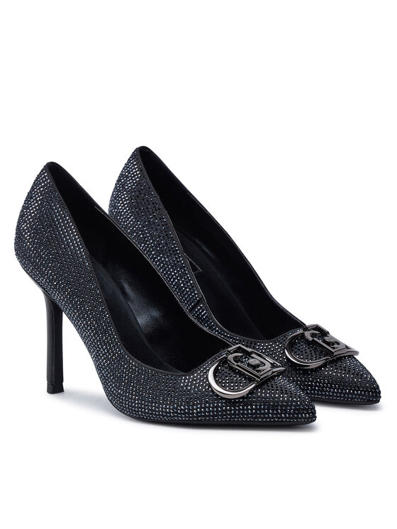 Liu Jo Liu Jo Pantofi cu toc subțire Giusy 09 SF4183 Negru