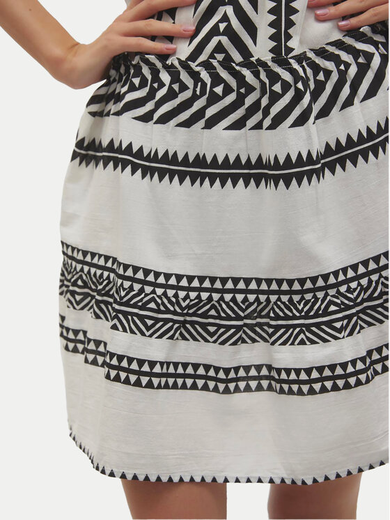 Vero Moda Vero Moda Літня сукня Dicthe 10225127 Білий Loose Fit