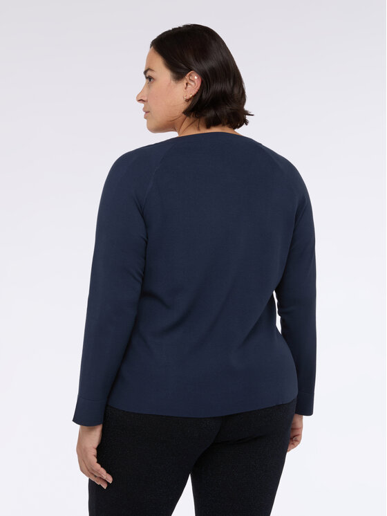 Fiorella Rubino Fiorella Rubino Maglione M066L008329N034 Blu Regular Fit