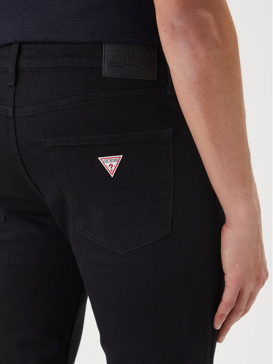 Guess Jeans Guess Jeans Jeansy M5YA1C D6311 Czarny Slim Fit
