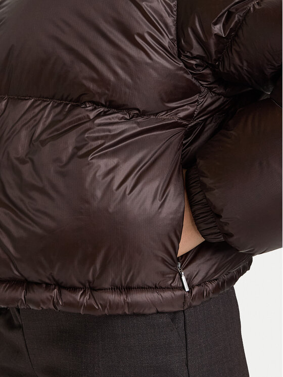 Tommy Hilfiger Tommy Hilfiger Pūkinė striukė WW0WW46541 Ruda Regular Fit
