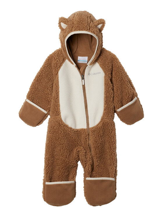Columbia Columbia Kombinezon Foxy Baby Sherpa Bunting 1863981 Rjava Regular Fit