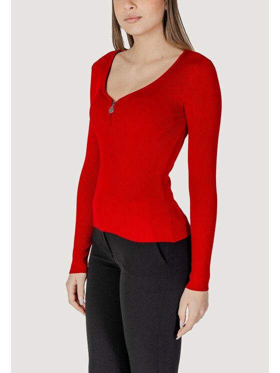 Morgan De Toi Morgan De Toi Maglione 232-MBANZA Rosso Regular Fit