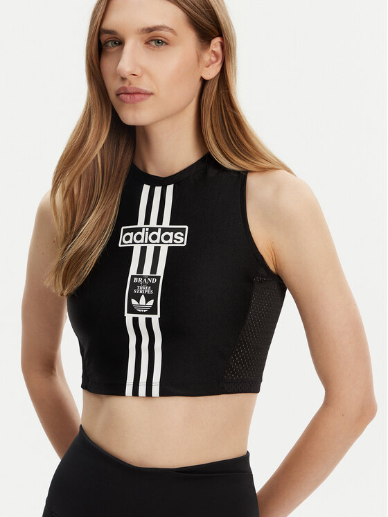 adidas adidas Τοπ Adibreak JD0102 Μαύρο Slim Fit